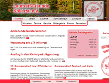 Tablet Screenshot of ltf-koellertal.de